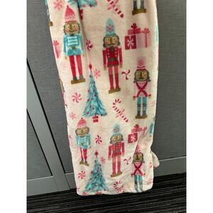 Christmas blanket with Nutcrakers